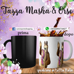 TAZZA MASHA & ORSO PERSONALIZZABILE MOD.1