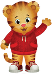 SAGOMA DANIEL TIGER IN POLISTIROLO PERSONALIZZATA MOD.1