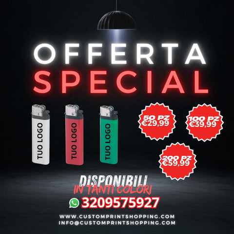 Accendini Personalizzati con Logo