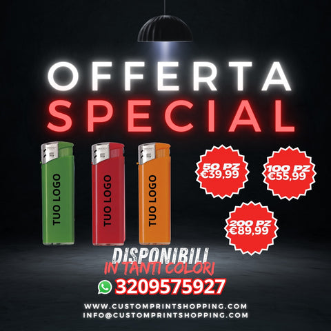 Accendini Personalizzati con Logo