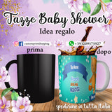 TAZZA BABY SHOWER PERSONALIZZATA CON NOME MOD. 1