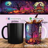 TAZZA  HALLOWEEN CARICATURA MOD.1 PERSONALIZZABILE CON NOME