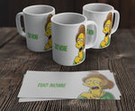 TAZZA SIMPSON PERSONALIZZABILE CON NOME MOD.1