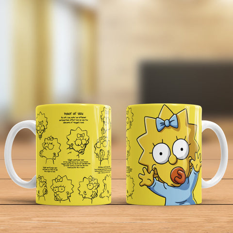 TAZZA SIMPSON PERSONALIZZABILE CON NOME MOD.20