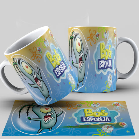 TAZZA BOB ESPONJA PERSONALIZZABILE MOD.20