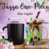 TAZZA ONE-PIECE PERSONALIZZABILE CON NOME MOD.20