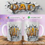 TAZZD DAD PERSONALIZZATA  IN 3D MOD 20