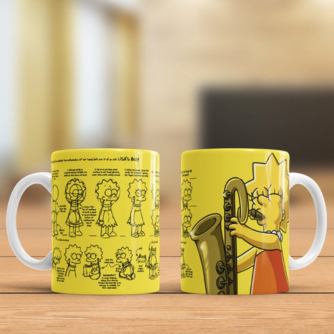 TAZZA SIMPSON PERSONALIZZABILE CON NOME MOD.21