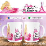 TAZZA BARBIE PERSONALIZZABILE MOD. 22