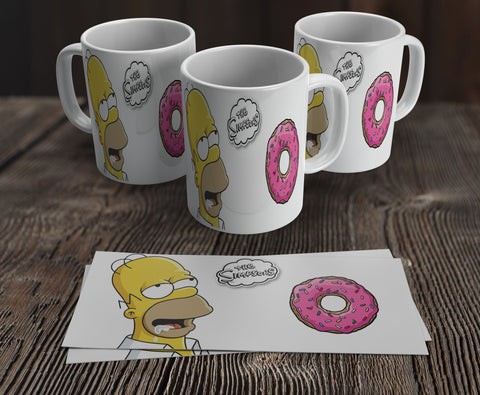 TAZZA SIMPSON PERSONALIZZABILE CON NOME MOD.23