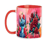 TAZZA STITCH IN LOVE PERSONALIZZATA CON NOME MOD.26