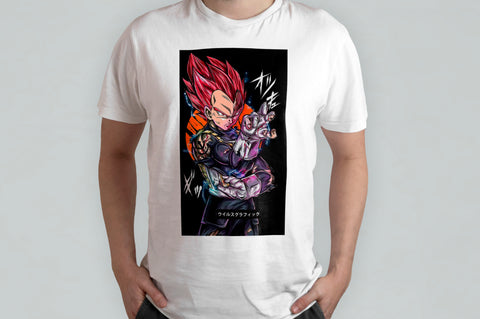 T-SHIRT DRAGON BALL PERSONALIZZABILE CON NOME MOD.27