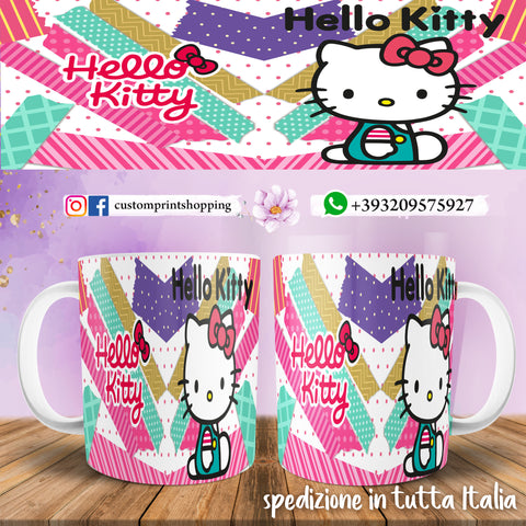 TAZZA HELLO KITTY PERSONALIZZABILE CON IL TUO NOME MOD.2