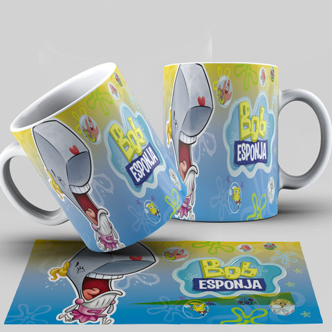 TAZZA BOB ESPONJA PERSONALIZZABILE MOD.2