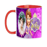 TAZZA PRINCIPESSA SOFIA PERSONALIZZATA CON FOTO MOD.2