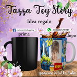 TAZZA TOY STORY MOD.2 PERSONALIZZATA CON FOTO