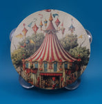 TAMBURO PERSONALIZZATO A TEMA CIRCO NATALE