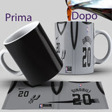 TAZZA BASKET NBA PERSONALIZZATA MOD.39