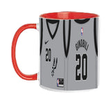 TAZZA BASKET NBA PERSONALIZZATA MOD.39