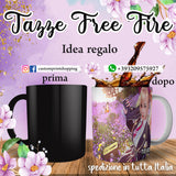 TAZZA FREE FIRE PERSONALIZZABILE CON NOME MOD.3