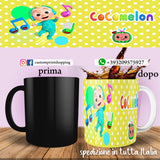TAZZA COCOMELON PERSONALIZZABILE CON NOME MOD.3