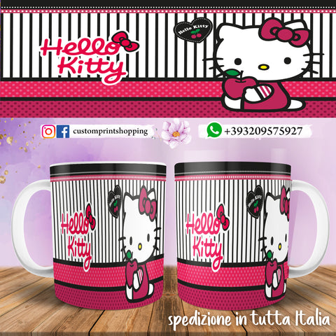 TAZZA HELLO KITTY PERSONALIZZABILE CON IL TUO NOME MOD.3