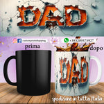 TAZZD DAD PERSONALIZZATA  IN 3D MOD.3