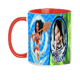 TAZZA OCEANIA VAIANA PERSONALIZZATA CON FOTO MOD.3