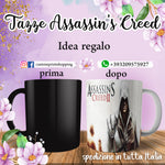 TAZZA ASSASSIN'S CREED PERSONALIZZABILE CON IL TUO NOME MOD.3