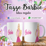 TAZZA BARBIE PERSONALIZZABILE MOD. 3