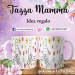 TAZZA MANO MAMMA PERSONALIZZATA CON NOME MOD.3