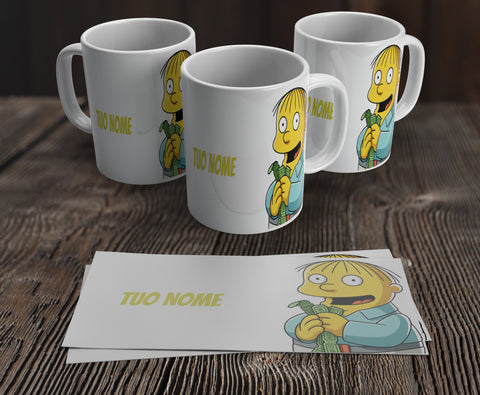 TAZZA SIMPSON PERSONALIZZABILE CON NOME MOD.4