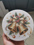 TAMBURO PERSONALIZZATO A TEMA NATALE CAMPANELLE