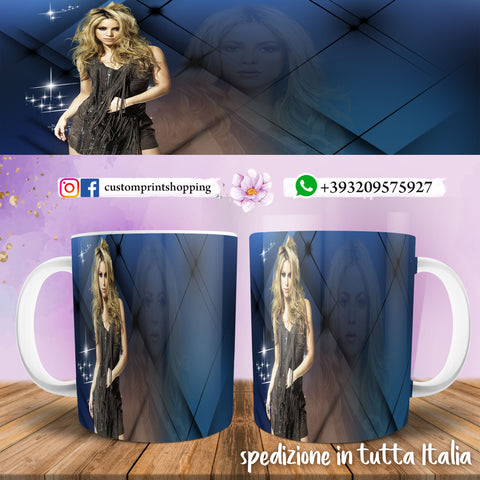 TAZZA SHAKIRA PERSONALIZZABILE CON IL TUO NOME MOD.4