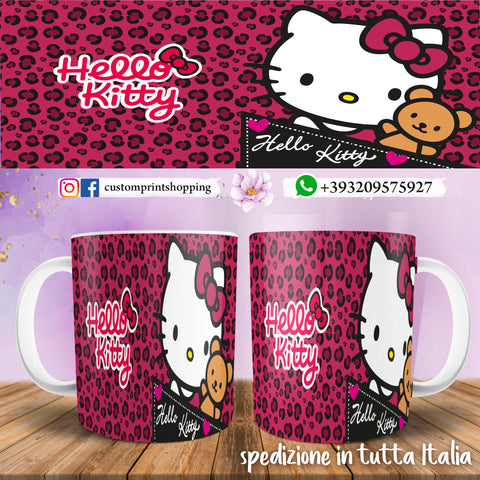 TAZZA HELLO KITTY PERSONALIZZABILE CON IL TUO NOME MOD.4
