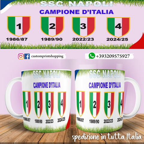 TAZZA NAPOLI CAMPIONE