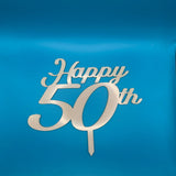 Cake Topper 50 Anni Vari Modelli