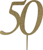 Cake Topper 50 Anni Vari Modelli