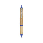 Penna Sfera personalizzata con logo mod:  5277 Rush Natural