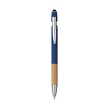 Penna Sfera Soft Touch In Alluminio E Bamboo Iris COD. 5698