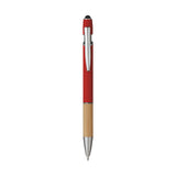 Penna Sfera Soft Touch In Alluminio E Bamboo Iris COD. 5698