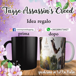 TAZZA ASSASSIN'S CREED PERSONALIZZABILE CON IL TUO NOME MOD.5