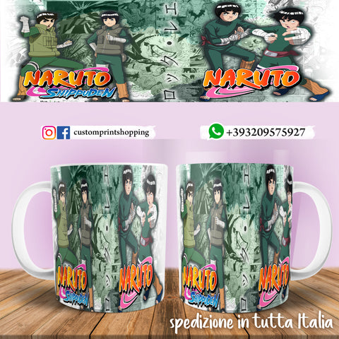 TAZZA NARUTO SHIPPUDEN PERSONALIZZABILE CON IL TUO NOME MOD.5