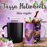 Tazza Hotwheels personalizzabile con nome Mod.5
