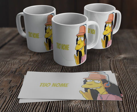 TAZZA SIMPSON PERSONALIZZABILE CON NOME MOD.5