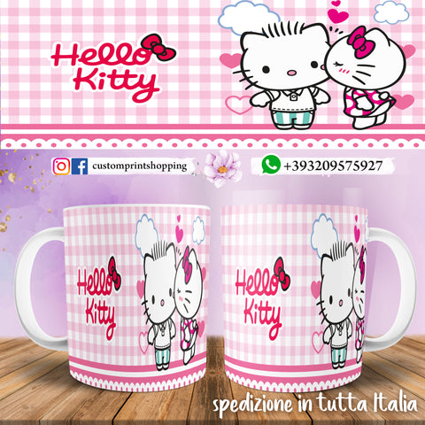TAZZA HELLO KITTY PERSONALIZZABILE CON IL TUO NOME MOD.5