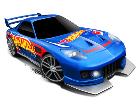 SAGOMA HOTWHEELS IN POLISTIROLO PERSONALIZZATA MOD.6