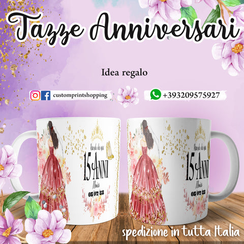 TAZZA COMPLEANNO PERSONALIZZATA MOD.6