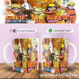 TAZZA NARUTO SHIPPUDEN PERSONALIZZABILE CON IL TUO NOME MOD.6