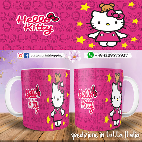 TAZZA HELLO KITTY PERSONALIZZABILE CON IL TUO NOME MOD.6